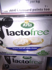 Lactose free soft cheese