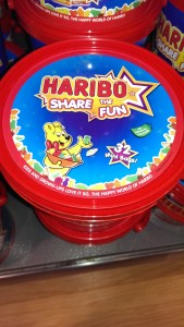 Haribo Tubs of little bags