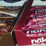 The Nakd range: Cocoa Orange, Berry Delight