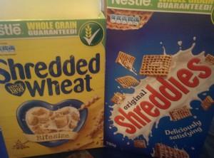 Shredded Wheat & Shreddies