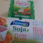 Soya Yoghurts - Pear & Almond and Various Fruit flavours