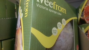 Sainsburys FreeFrom Victoria Sponge Cake