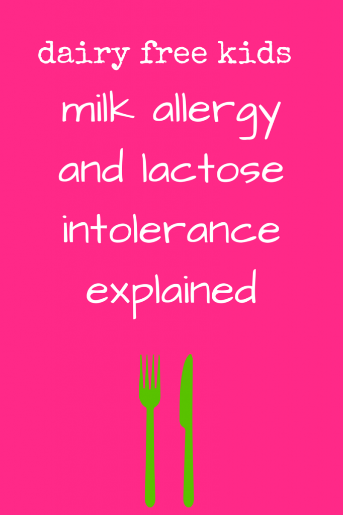 Cow's Milk Protein Allergy and Lactose Intolerance Explained - dairy ...