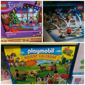 Lego and Playmobil Advent Calendars