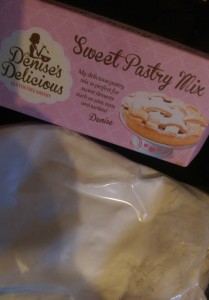 Sweet pastry mix contents
