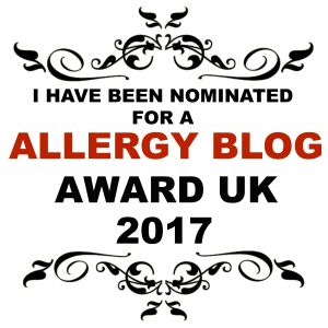 nominated allergy blog awards